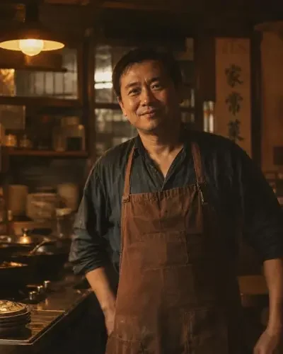 周有余——餐馆老板 · 父亲，每晚多做一份饭，从不解释。